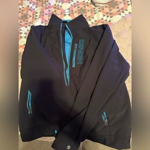 cinch jacket size small but runs large, like new